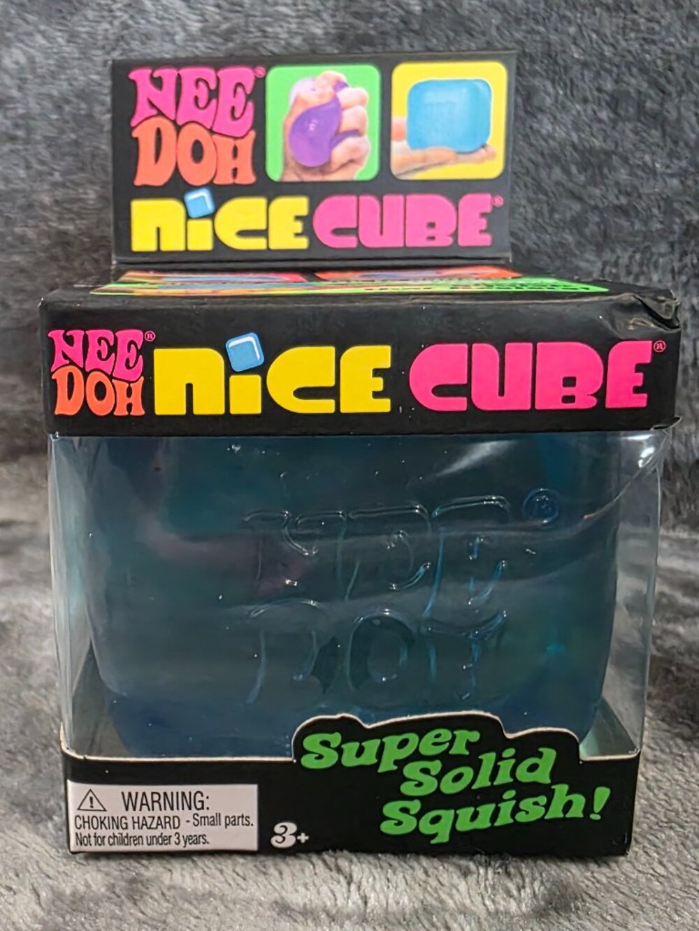 NeeDoh Nice Cube Square Sensory Squish Toy by Schylling (New)